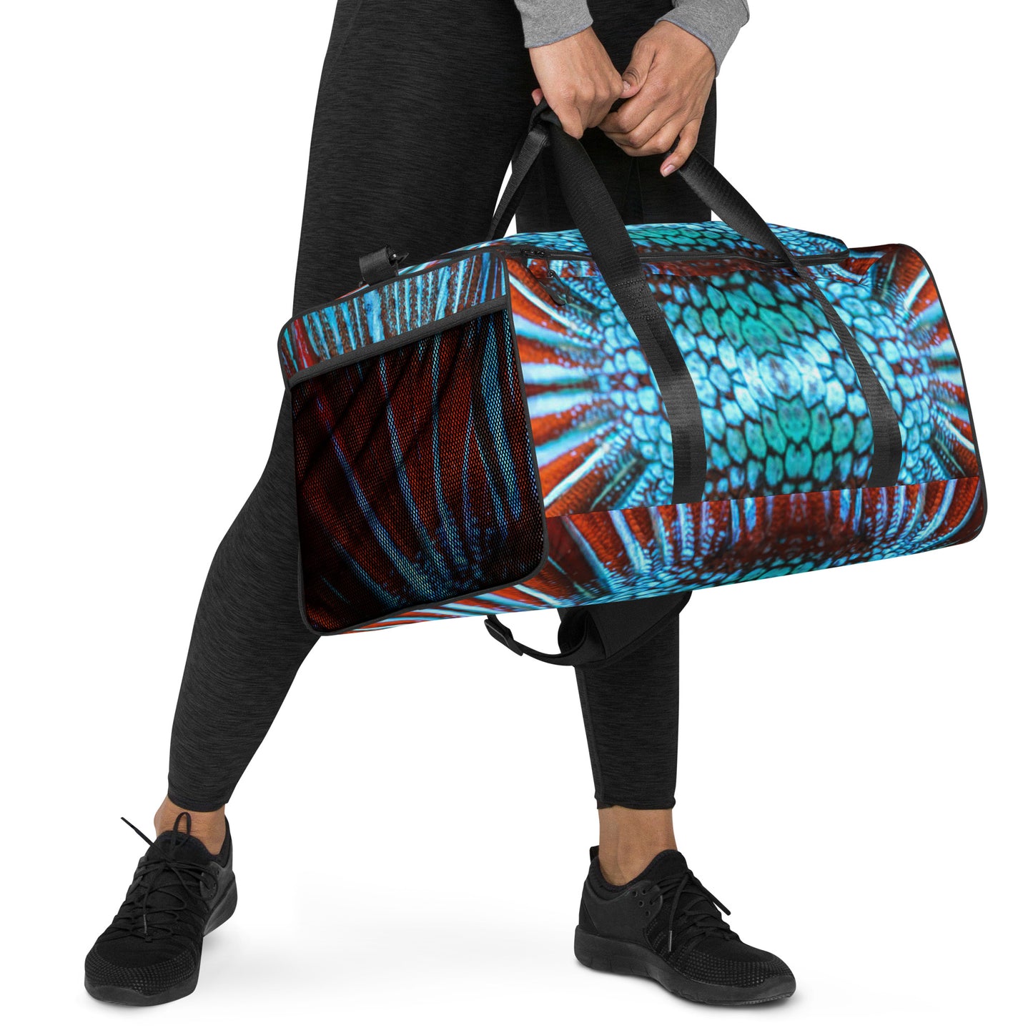 Goddess of Land and Sea Duffle bag