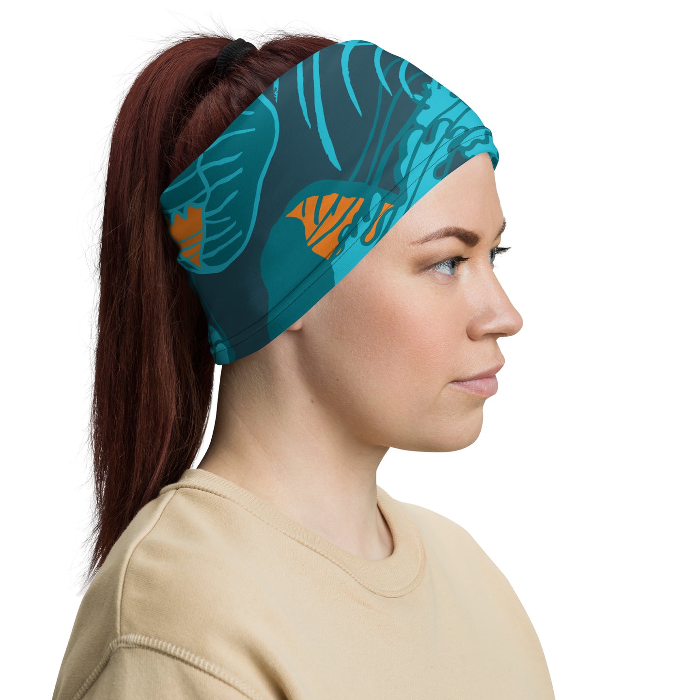 Goddess Medusa head buff or hair band