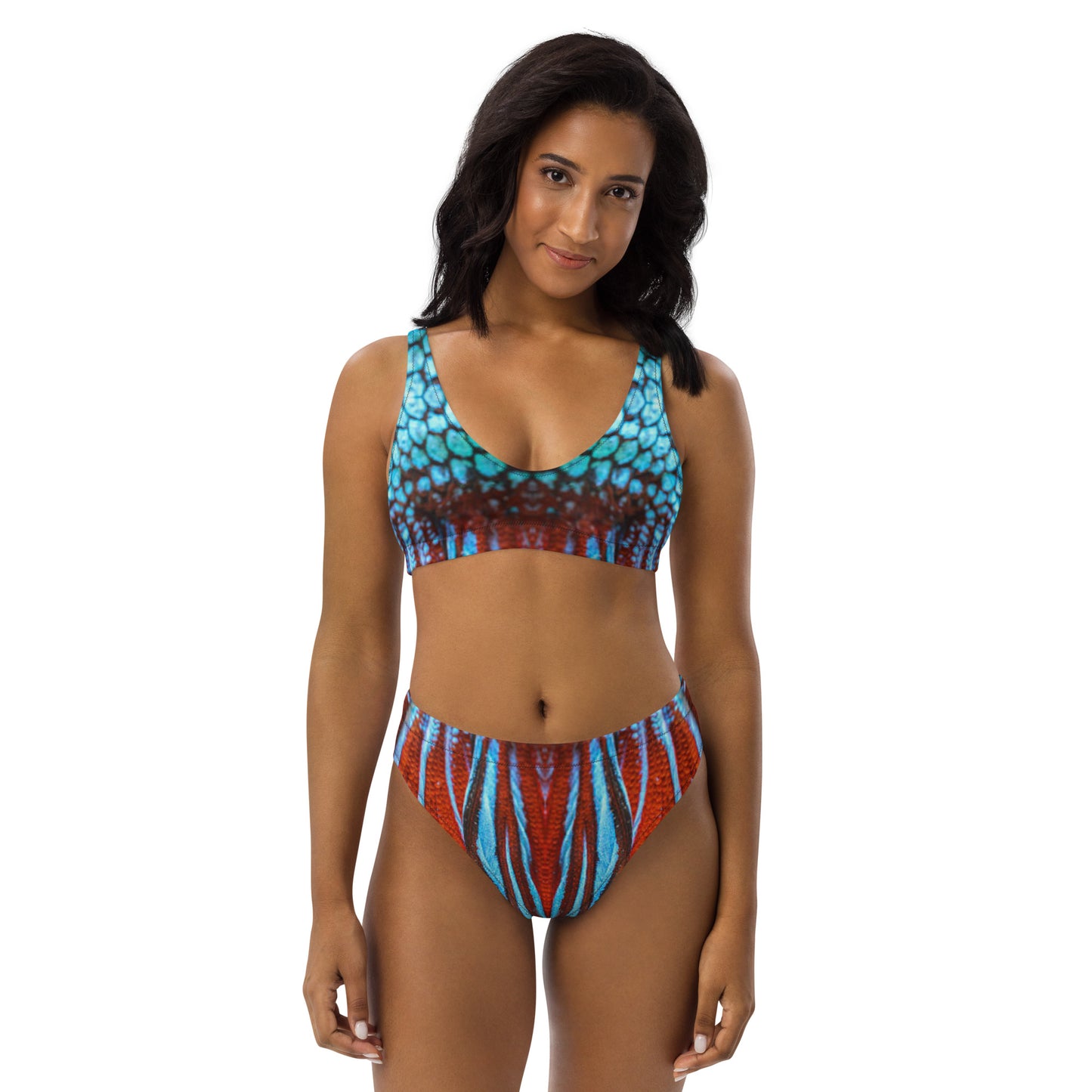 Goddess of Land and Sea Recycled athletic bikini