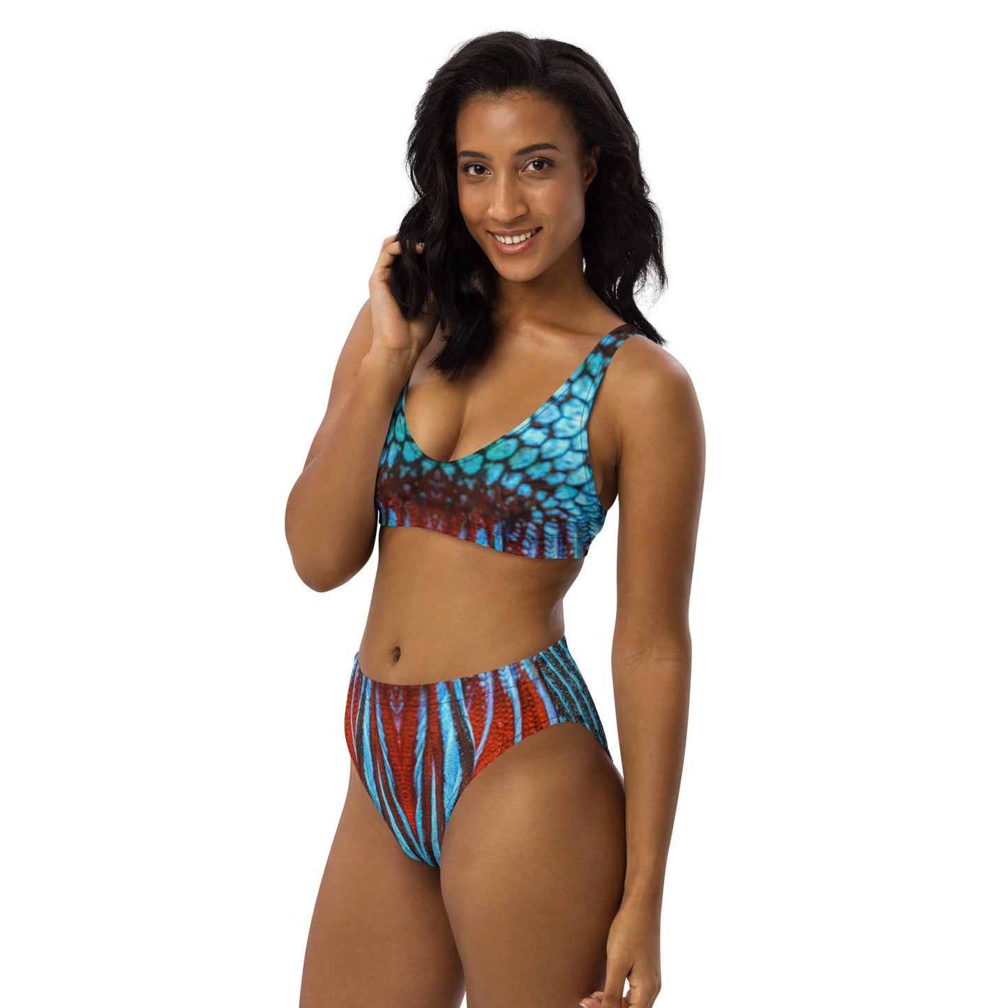 Goddess of Land and Sea Recycled athletic bikini