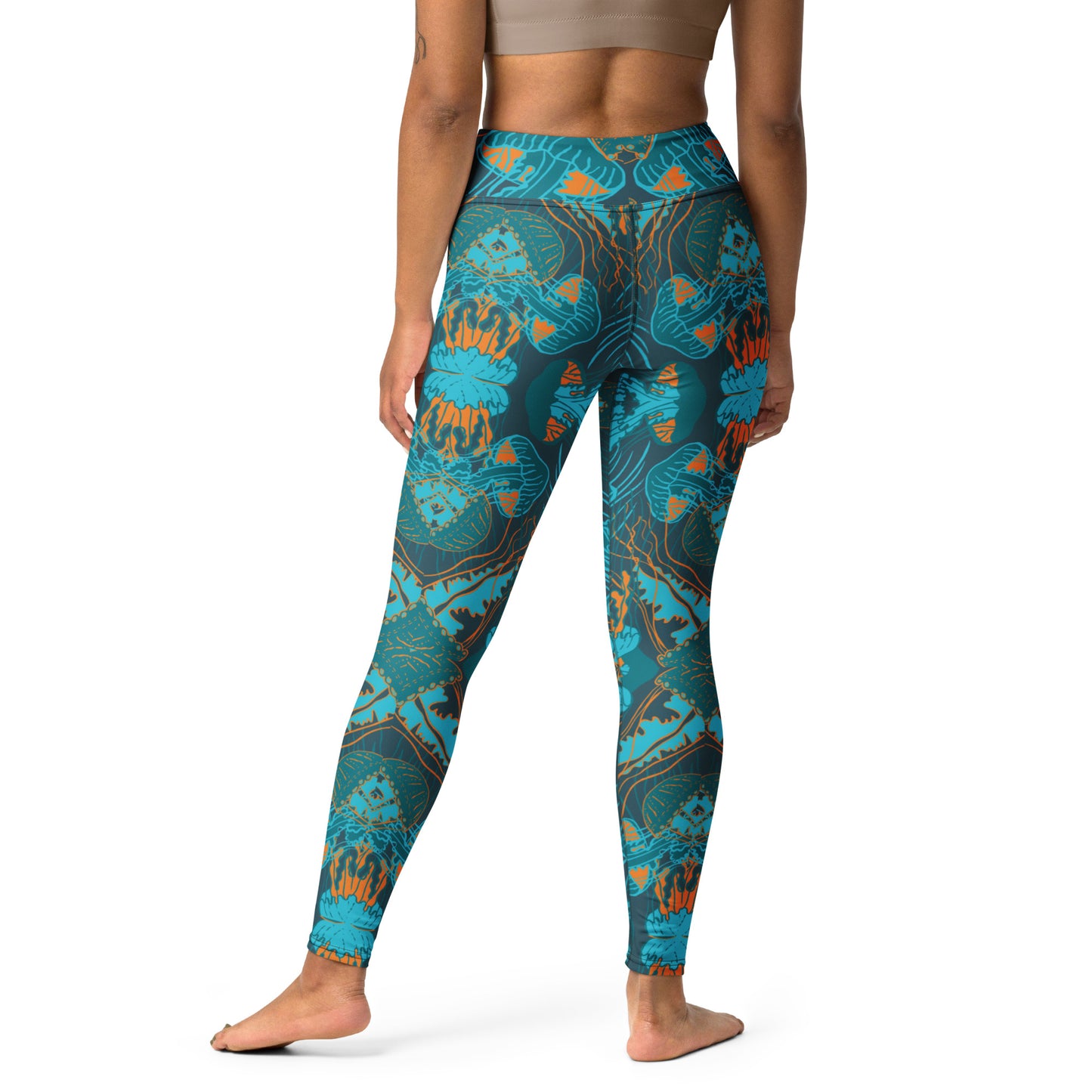 Goddess Medusa Rash Guard Leggings SPF 50+