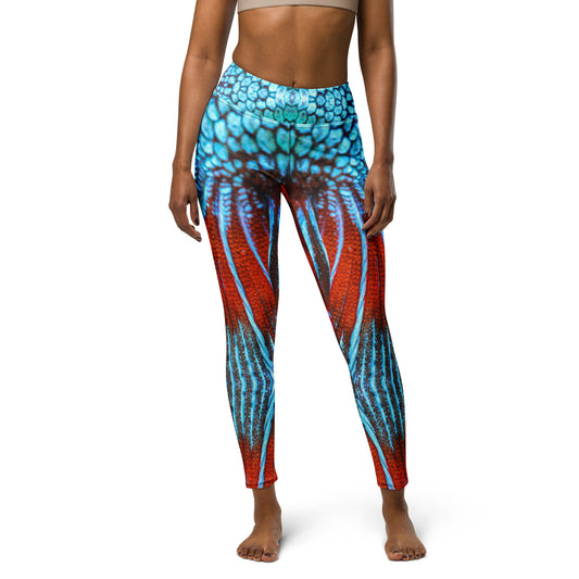 Goddess of Land and Sea Rash Guard Leggings