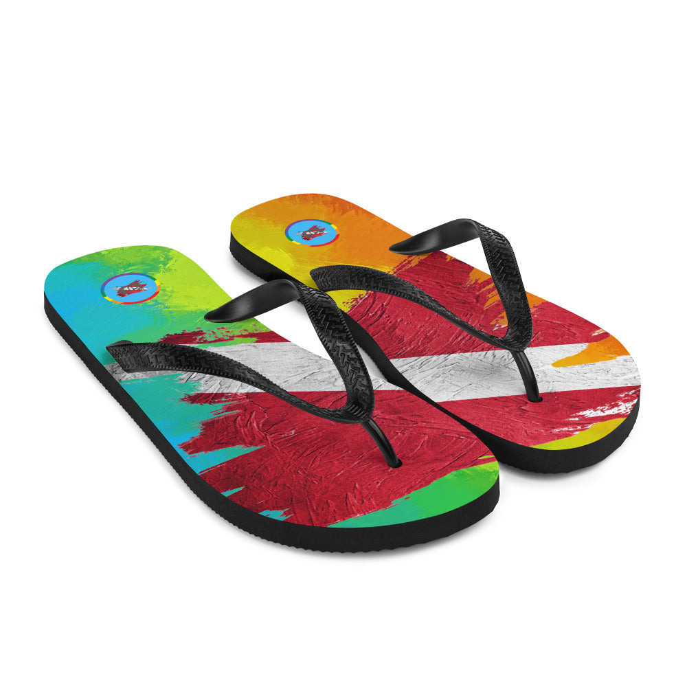 Pride All Year Flip-Flops