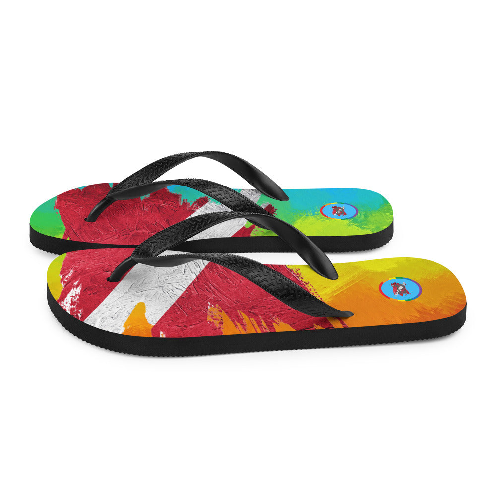 Pride All Year Flip-Flops