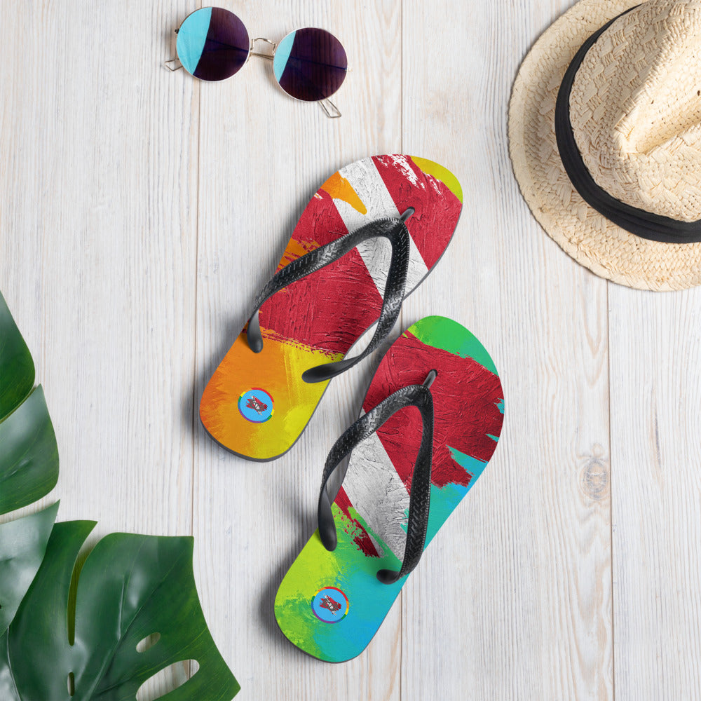 Pride All Year Flip-Flops