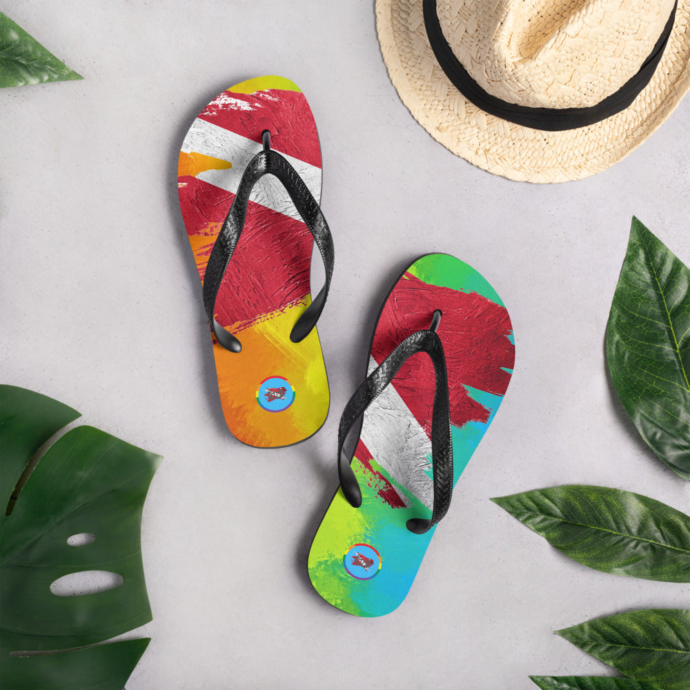 Pride All Year Flip-Flops