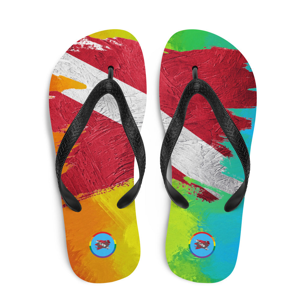 Pride All Year Flip-Flops